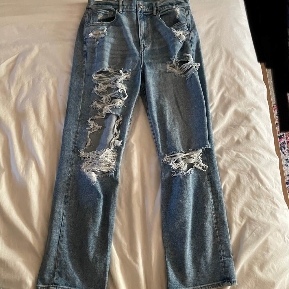 American Eagle Highest Rise 90’s Boyfriend Jeans Size 10